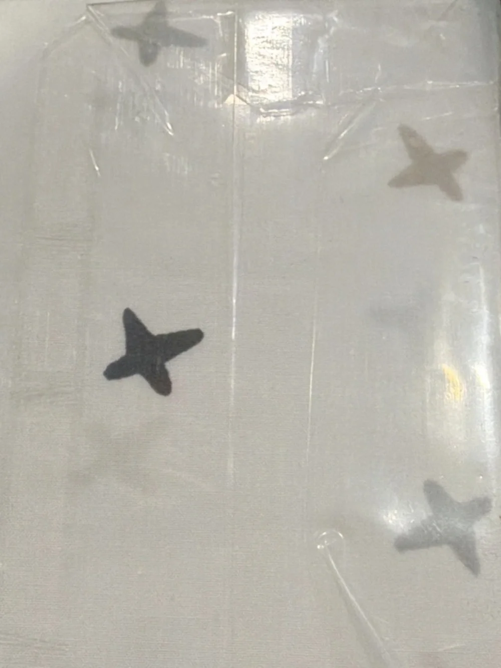 *NWT* Pottery Barn Baby Rowan Stitch Organic Cotton Crib Fitted Sheet Star Print